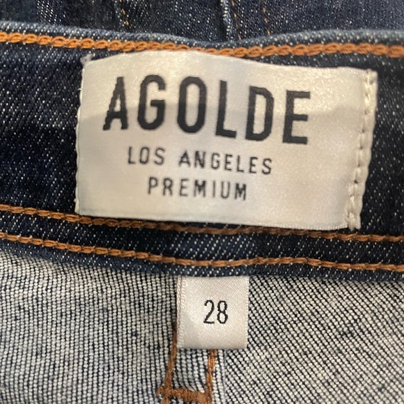 AGOLDE Roxanne Super High Rise Skinny Jeans A051-1054 Cut #44949 - Picture 7 of 7